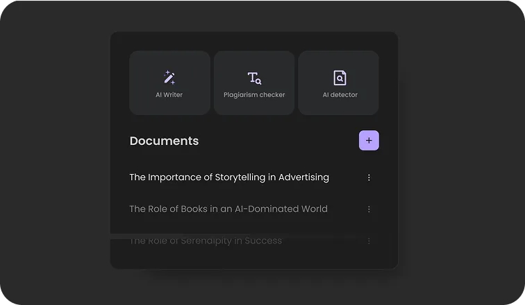 One place for everything